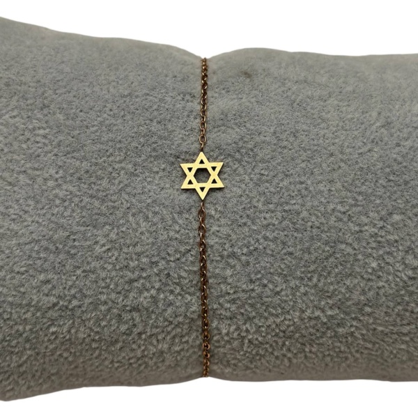 картинка 8 Браслет звезда давида розовая от магазина Бронная.Shop+