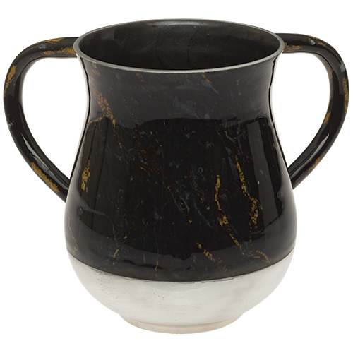 картинка Натла металл черный мрамор от магазина Бронная.Shop+