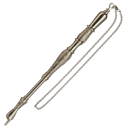 картинка Указка для Торы серебристая Иерушалаим от магазина Бронная.Shop+