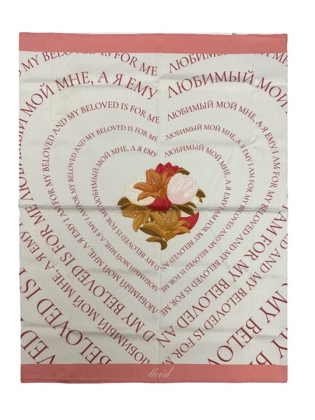 картинка Платок Ани леДоди розовый от магазина Бронная.Shop+