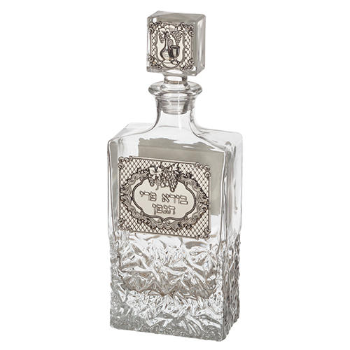 картинка Бутылка для вина хрусталь от магазина Бронная.Shop+