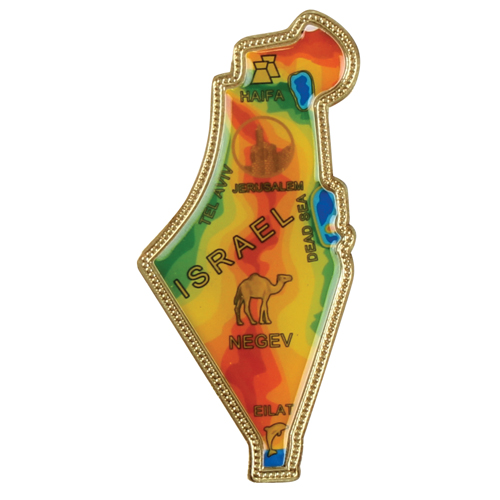 картинка магнитик карта Израиля от магазина Бронная.Shop+