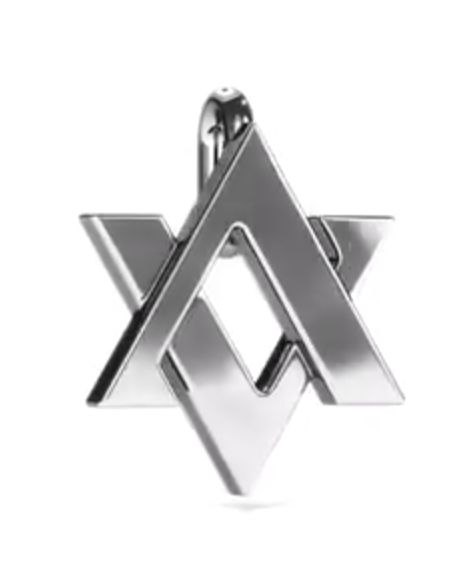 картинка Маген давид нейзильбер малый от магазина Бронная.Shop+